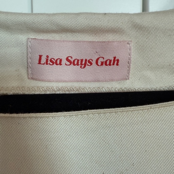 Lisa Says Gah cream canvas dress - Picture 6 of 6
